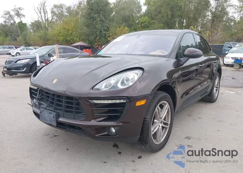 2015 Porsche Macan S z USA, uszkodzony, nr VIN WP1AB2A57FLB61696